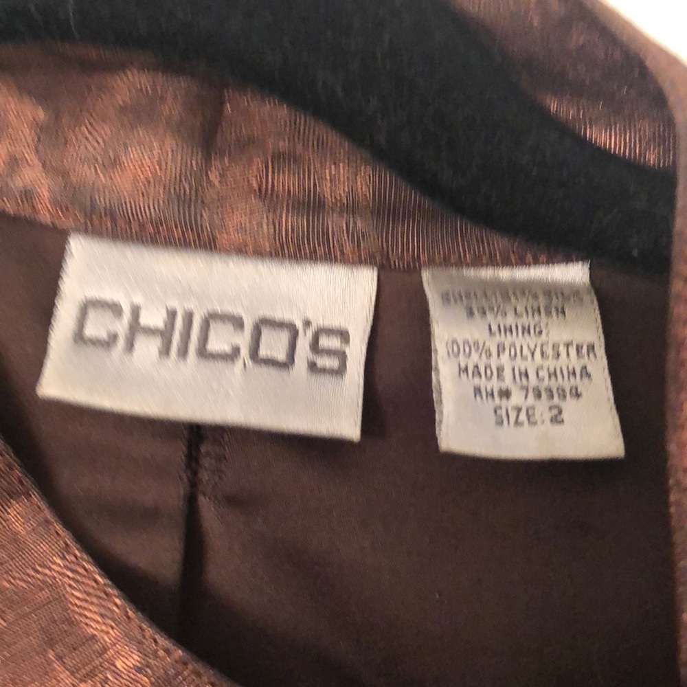 Chico’s Designer Jacket - Picture 4 of 5